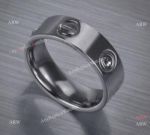 Replica Cartier Love Ring 316L Stainless Steel with 3 Diamonds